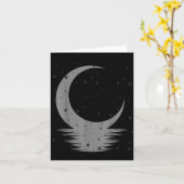 Carte Love You To The Moon And Back  (Fleur jaune)