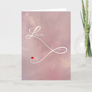 Carte Love You Valentines