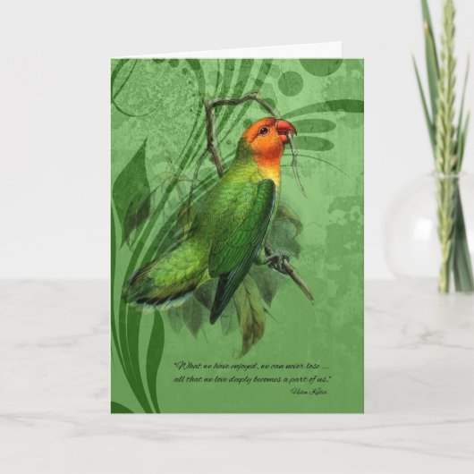 Carte Lovebird (Devant)