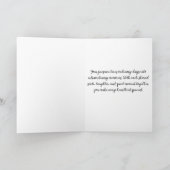 Carte Lovebirds in Bloom : salutation Heureuse Sainte-Va (Intérieur)