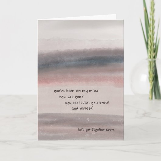 Carte Loved & Missed (Devant)