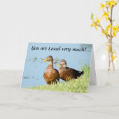 Carte Loved Very much Greeting Card (Fleur jaune)