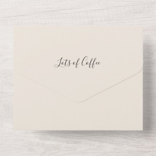 Carte Lover Café (Verso)