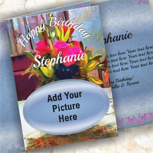 Carte Love's Flowers Anniversaire PM0001