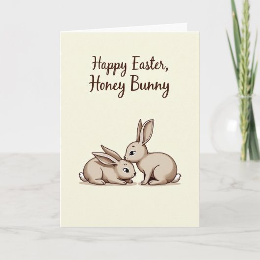 Carte Loving Bunnies Friendship Card (Devant)