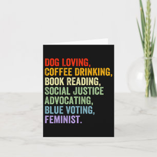 Carte Loving Coffee Boire Livre Lire Justice Sociale