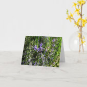 Carte Loving Lavender..... (Fleur jaune)