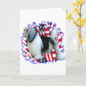 Carte Löwchen Patriot (Fleur jaune)