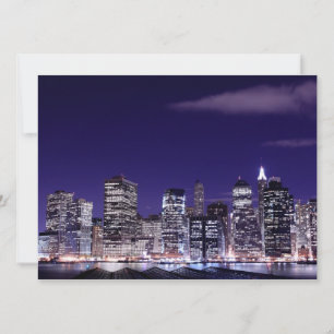 Carte Lower Manhattan Skyline, New York