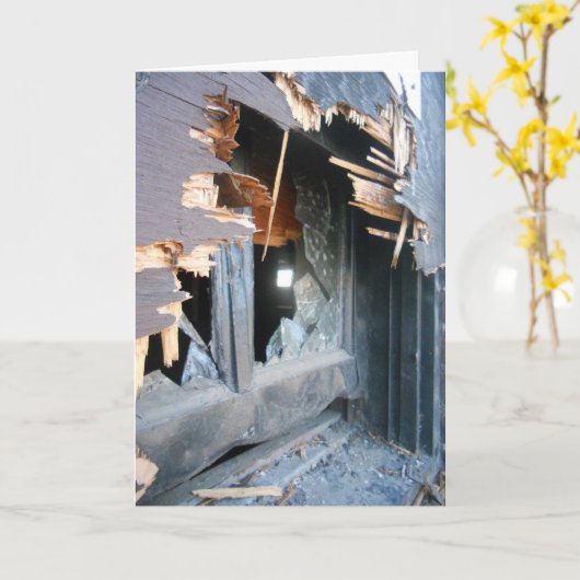 Carte "Lowertown Depot Broken Window #2" Prompt rétablis (Fleur jaune)