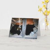 Carte "Lowertown Depot Vitre Brisée #1" Remise sur pied (Fleur jaune)