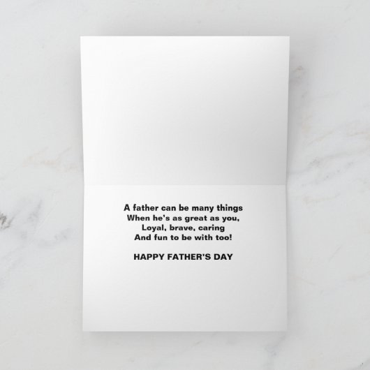 Carte Loyal Brave Cardinal Cardinal Rouge (Intérieur)