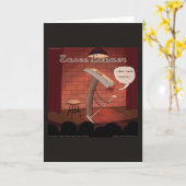 Carte LTCartoons Outils pour les comédiens drôles (Fleur jaune)