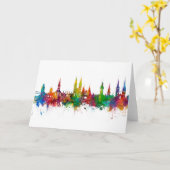 Carte Lubeck Germany (Fleur jaune)