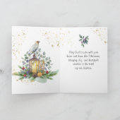 Carte Luc 2:14 Gloire à Dieu dans le plus grand Noël (Intérieur)