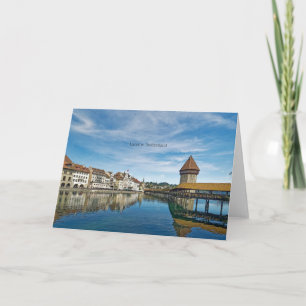 Carte Lucerne, Suisse