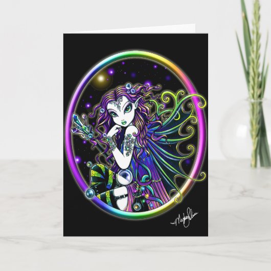Carte Lucida Crystal Rainbow Fairy Card (Devant)