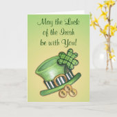 Carte Luck of the Irish (Fleur jaune)