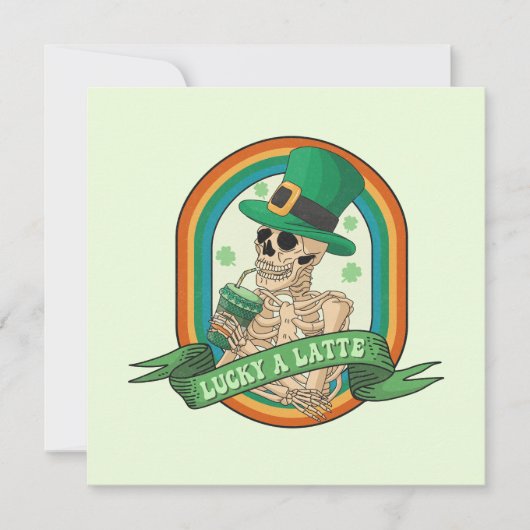 Carte Lucky A Latte (Devant)