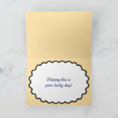 Carte Lucky Bingo Queen Anniversaire (Intérieur)