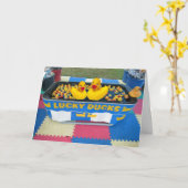 Carte Lucky Ducks (Fleur jaune)