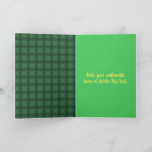 Carte Lucky Fet Casquette | Saint Patrick's Day (Intérieur)