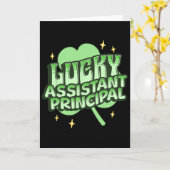Carte Lucky Istant Principal St Patrick's Day Shamrock S (Fleur jaune)