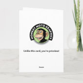 Carte Lucky Man Anniversaire (Dos)