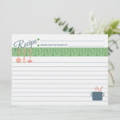 Carte Lucky Recipe (Debout devant)