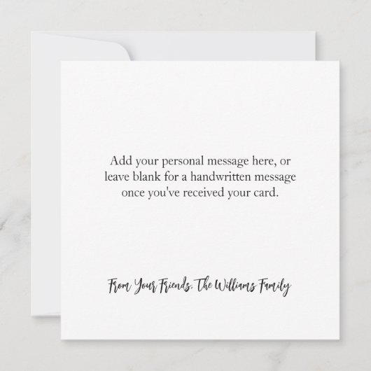 Carte Lucky Serpent Clover All Snakes Day (Dos)