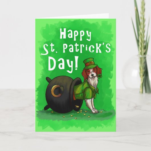 Carte Lucky St. Patrick's Day Dog (Devant)