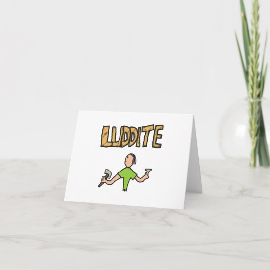 Carte Luddite (Devant)