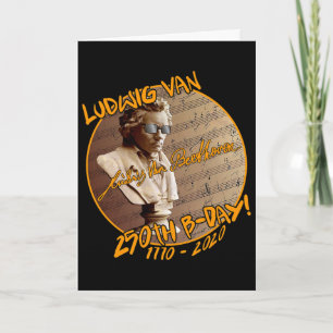 Carte Ludwig Van 250e anniversaire !, Anniversaire de Be