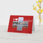 Carte Lugano - Carte, Salutation (Fleur jaune)