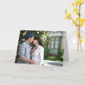 Carte Luke et Lorelai Kiss (Fleur jaune)