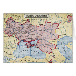 CARTE : L'UKRAINE, c1906
