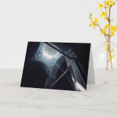 Carte Lumière brillant dans la mosquée (Fleur jaune)