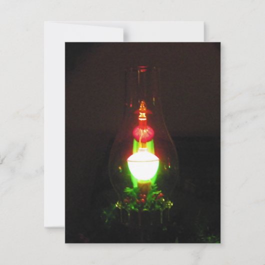 Carte Lumière de bulle solitaire (Devant)