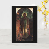 Carte Lumière de chasse à William Holman du monde (Fleur jaune)