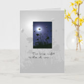 Carte Lumière de l'espoir de la marine (Fleur jaune)