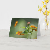 Carte Lumière de l'été (Fleur jaune)