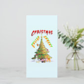 Carte Lumière de Noël (Debout devant)