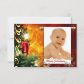 Carte Lumière de Noël (Devant)