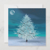 Carte Lumière de Noël (Dos)