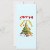 Carte Lumière de Noël (Devant)