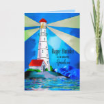 Carte Lumière de phare du phare de Grandson Birthday pou<br><div class="desc">Pour Grandson Voir d'autres catégories avec les mêmes images/similaires pour les anniversaires et d'autres expressions.</div>