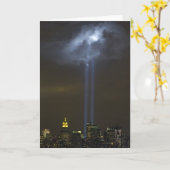 Carte Lumière du World Trade Center (Fleur jaune)