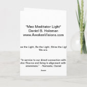 Carte Lumière Méditoriale (Dos)