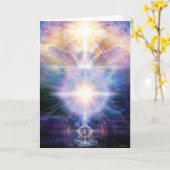 Carte Lumière Méditoriale (Fleur jaune)