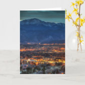 Carte Lumières de Colorado Springs (Fleur jaune)